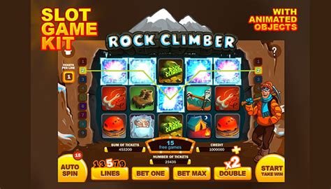 Rock Climber slot game kit .